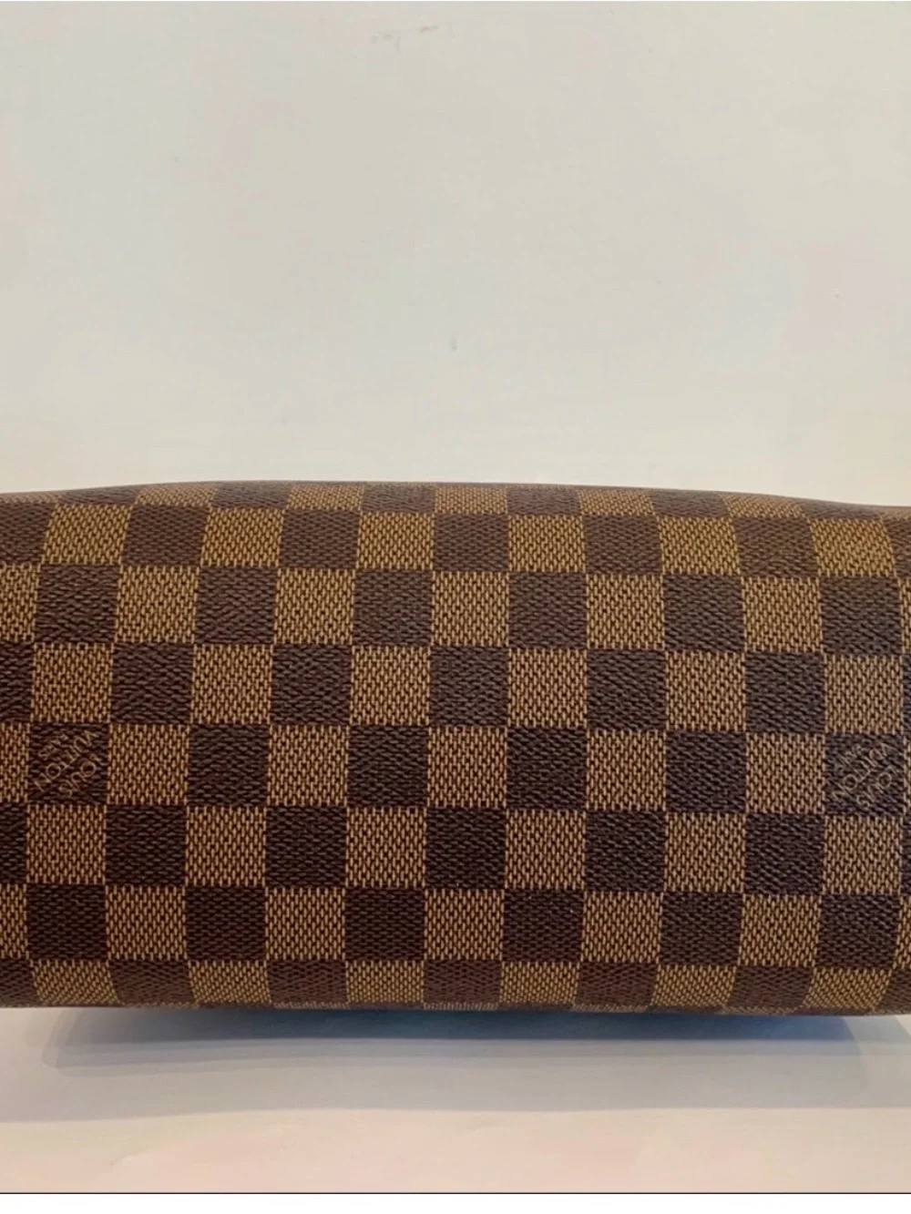 EUC Louis Vuitton Damier Ebene Brera Handbag with Dustbag - Picture 8 of 15
